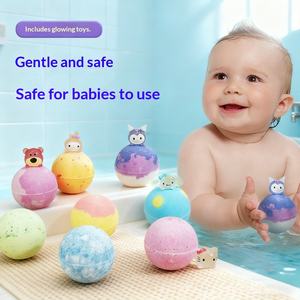 Juego <span class=keywords><strong>de</strong></span> Bolas <span class=keywords><strong>de</strong></span> Baño <span class=keywords><strong>de</strong></span> Sal Marina que Brillan en la Oscuridad, Caja <span class=keywords><strong>de</strong></span> Regalo con Temática Oceánica para Baño <span class=keywords><strong>de</strong></span> Burbujas para Niños, Venta al por Mayor - Product Image 1