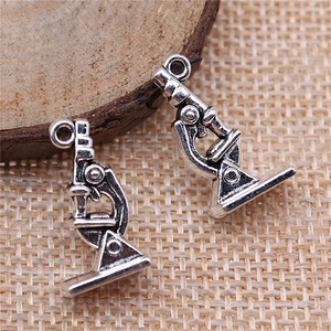 Gangan 21x11mm 2.5g Multi-color Retro Zinc Alloy Accessory Daily Necessities Microscope Pendant - Product Image 2