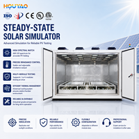 Simulador Solar de Estado Estacionario AM1.5G de Espectro Completo 300-1200nm con Matriz Simétrica de 6 Lámparas para Pruebas de Resistencia de Puntos Calientes en Celdas