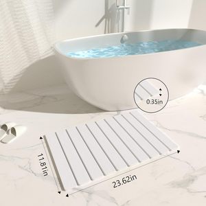 Tapis pliable en pierre de diatomite sèche, pierre de diatomite sèche, pour le bain, la vaisselle, séchage, bonne absorption, pour la maison et la cuisine - Product Image 4