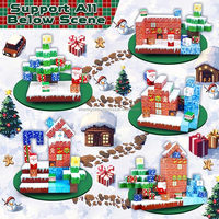 Cubes magnétiques à coins carrés en ABS, vente en gros directe d'usine, jeu de table amusant imprimé en couleur, coloré