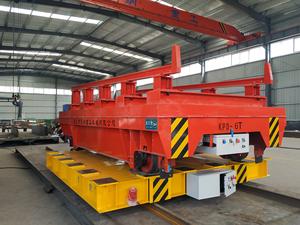 Staal Nieuwe Plant <span class=keywords><strong>Transfer</strong></span> Heftruck Sleepwagen <span class=keywords><strong>Transfer</strong></span> Aanhangwagen Spoorwegtransportband voor Productiefaciliteit - Product Image 6