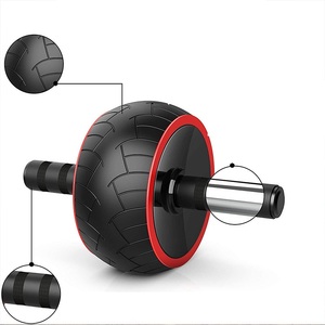 Ejercicio de entrenamiento de fuerza del core: Rueda abdominal saludable de caucho natural puro, rodillo muscular. - Product Image 6
