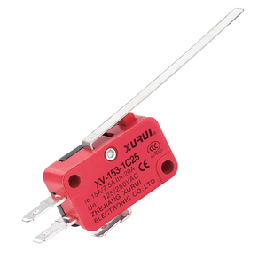 Xurui V-163 <span class=keywords><strong>Micro</strong></span> chuyển đổi bản lề dài LEVER spdt 12V nhựa <span class=keywords><strong>Micro</strong></span> chuyển đổi với đối với ul TUV KC CE CCC phê duyệt - Product Image 4