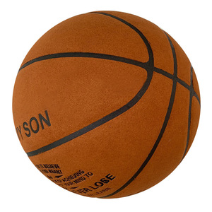 Ballon de basketball en cuir véritable taille 7, housse personnalisée en cuir de vachette NEMNP, usage extérieur pour adultes, résistant à l'usure, pour étudiants - Product Image 4