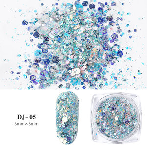Mixed Nail Glitter Sequins Manicure Decoration Flakes DIY Nail Art Design Supplies for Salon Use - Product Image 5
