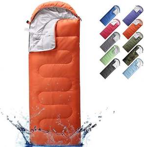 Sac de couchage d'urgence en nylon léger, imperméable, pour l'hiver, le camping et les activités de plein air - Product Image 1