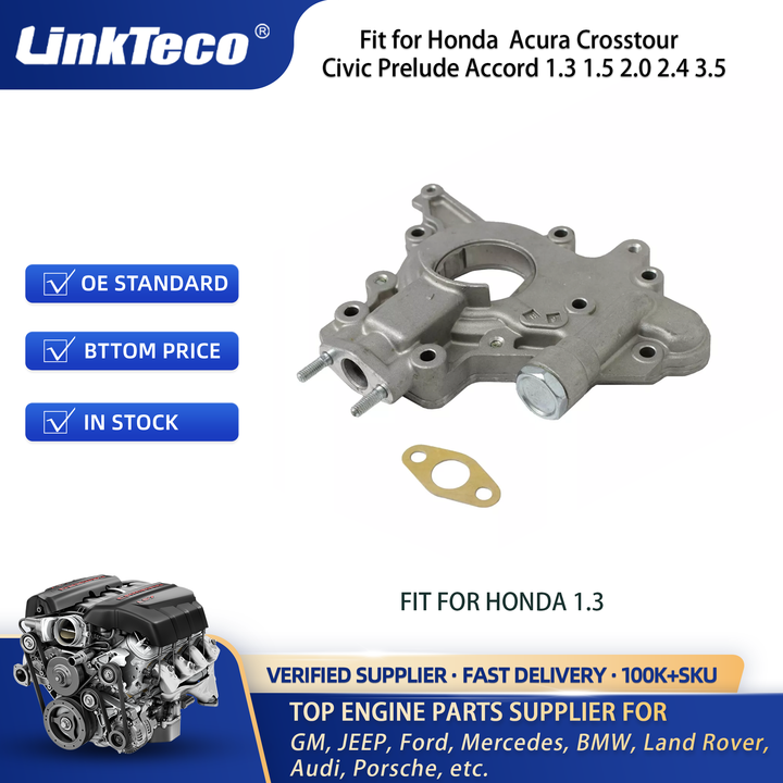 LinktecoオイルポンプはHonda Acura Crosstour Civic Prelude Accordに  