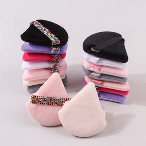 Éponge de maquillage triangulaire portable douce pour poudre de miel, outil de beauté pour débutants, applicateur de teint, nouvelle vente en gros - Product Image 3