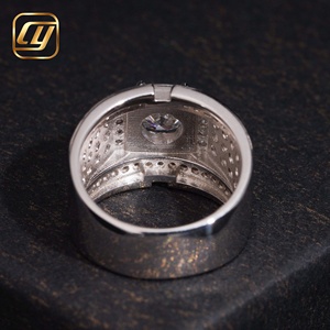 Anillo de Diamante Cultivado en Laboratorio con Certificación IGI, Corte Brillante Redondo, Engaste Pavé, Oro Blanco, Joyería Clásica de Compromiso para Mujer - Product Image 3