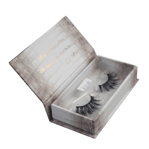 Caja de Regalo Personalizada para Pestañas y Lápiz Labial, Laminación Mate, Embalaje Cosmético, Grabado en Relieve, Impresión Serigráfica, Forro de Esponja - Product Image 3