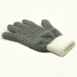 5 finger Car Accessories Wash Microfiber Dusting Glove for House Cleaning Blinds Windows Shutters Furniture