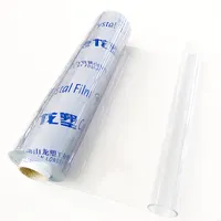 Fabrication chinoise de PVC, feuille transparente, souple, très transparente,