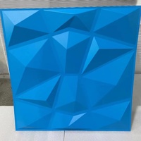 UDK Blanc/Noir carreaux de plafond colorés en plastique panneau PVC de pared 3D gaufré durable art mural décoration panelwallwallpaper