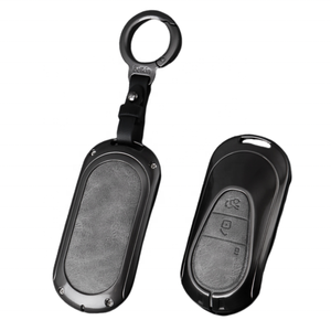 Étui de protection en cuir pour clé de voiture <span class=keywords><strong>Mercedes</strong></span> Benz SLK E113 a C E S W168 W124 W202 W203 ML350 ML500 1984-2004 - Product Image 1
