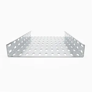 Hot Sale Mild Steel Cable Tray Perforated Aluminum Cable Tray with Stainless Steel