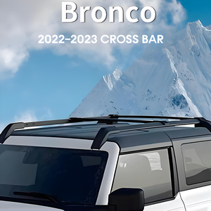 Barras Transversales para Techo de Auto JOESHIER, de Aleación de Aluminio, Fácil Instalación, Portaequipajes de 100 kg+ para Ford Bronco 2021-2023 - Product Image 2