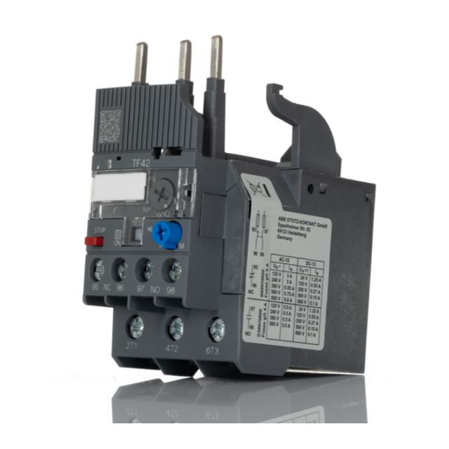 A-BB Thermal Overload Relay TF42-0.13/0.17/0.23/0.31/0.41/0.55/0.74/1.0/1.3/1.7/2.3/3.1/4.2/5.7/7.6/10/13/16/20/24/29/35/38