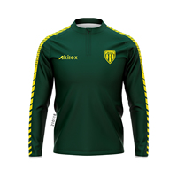 Survêtement de football respirant à séchage rapide, Design personnalisé de haute qualité, accepter la Base personnalisée sur la demande du Client vestes de Jogging