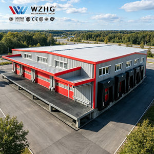 Edificio Metálico para Almacenamiento Comercial, Estructura de Acero, Almacén, Fábrica, Pre-fabricado, Personalizado - Product Image 1