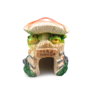 Decoración Creativa para Acuario en Forma <span class=keywords><strong>de</strong></span> Casa <span class=keywords><strong>de</strong></span> Hongos, Escondite <span class=keywords><strong>de</strong></span> Resina para Peceras, Adorno Lindo para Jardín <span class=keywords><strong>de</strong></span> Hadas - Product Image 1