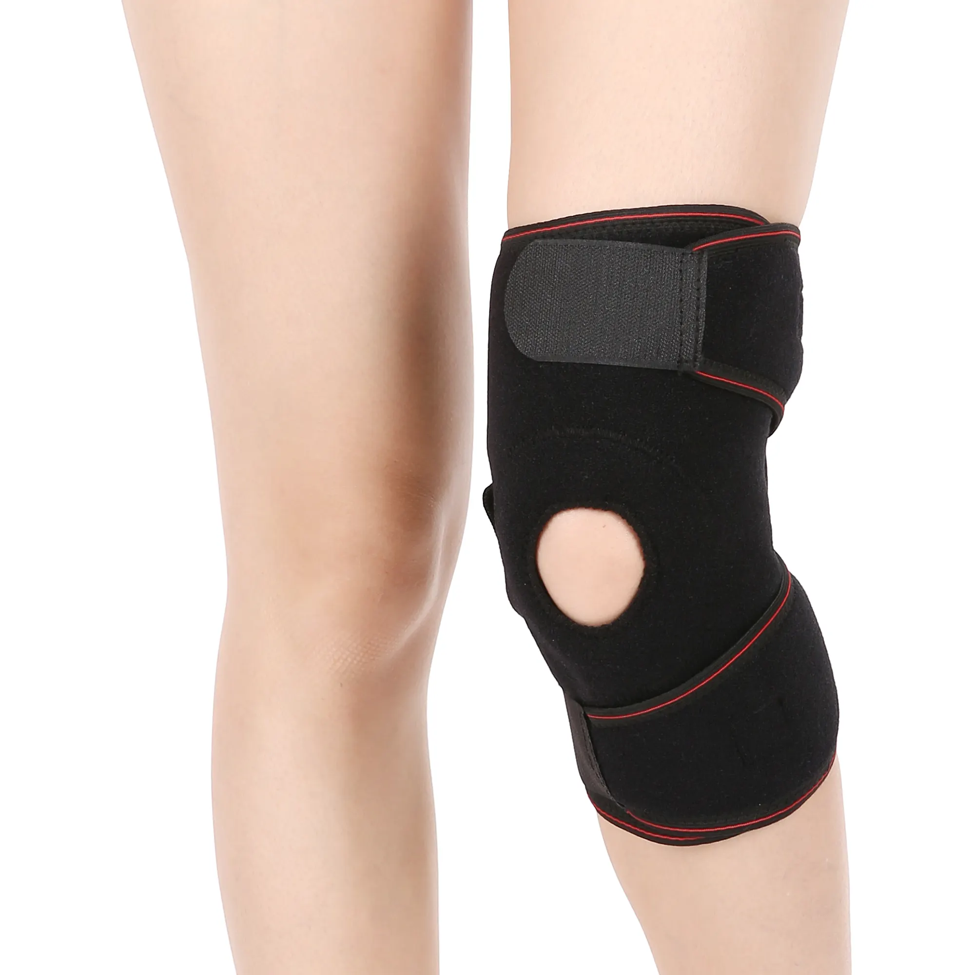 ข้อเข่า Splint Joint กีฬาปรับการบีบอัดสนับสนุนโคลงแขนกระดูก Patellar Immobilizer รั้ง