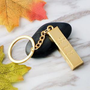 <span class=keywords><strong>Porte</strong></span>-clés en métal doré avec gravure au laser Accessoires de souvenirs financiers sur le thème de l'investissement <span class=keywords><strong>Idée</strong></span> <span class=keywords><strong>cadeau</strong></span> élégante - Product Image 3