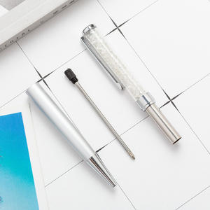 Bolígrafo Metálico Promocional con Cristal de Diamante de 1.0 mm para Suministros y Regalos - Product Image 4