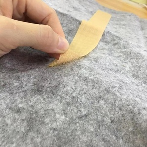 Tela de Fieltro Punzonado con Aguja de Poliéster Reciclado Negro para <span class=keywords><strong>Forro</strong></span> Inferior de Sofá - Product Image 2