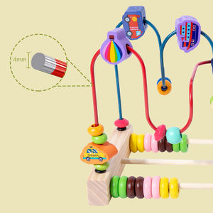 Nouveauté 2025 – Jeux de labyrinthe à billes Montessori pour bébés, 3 styles, jouets éducatifs mathématiques et sensoriels pour garçons et filles - Product Image 5