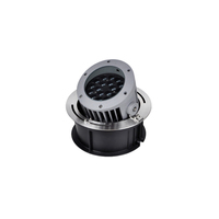 Projecteur LED rond en aluminium IP65, éclairage commercial LED