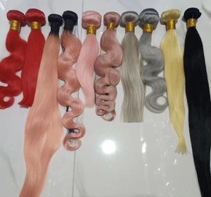 Bó Tóc Người Ấn Độ Nguyên Bản Malaysia Nguyên Bản 100%, Tóc Loại 10A Bó Tóc Người Peru Nguyên Bản Với Tóc Đóng - Product Image 5