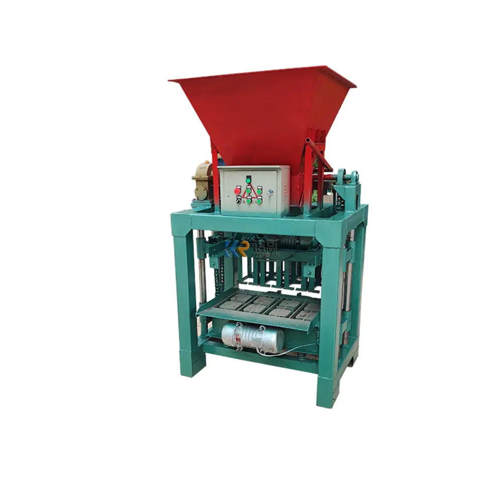 Automatic Brick and Block Making Machine Concrete Cement Clay Fly Ash Sand Hollow Paving Stone Construction Machine