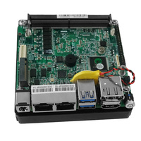 BKHD OEM 9*9 CM FCBGA1264 MINI PC placa base 2 * Lan 1*2 1 * DP Intel N100 DDR5 M.2 placa base Industrial con disipadores de calor X86