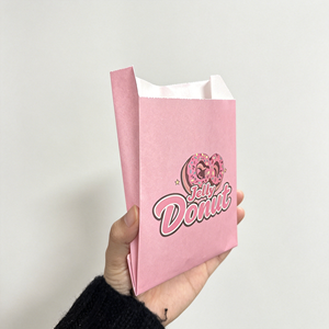 Bolsa de Papel para Panadería Personalizada, Bolsa de Papel Kraft para Empacar Donas, Galletas, Pasteles y Pan - Product Image 4