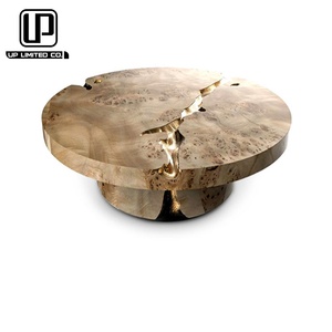 Mesa de Centro Cuadrada de Diseño Moderno, de Alta Calidad y Precio Económico, Mesa de Centro de Mármol de Lujo de Guangdong - Product Image 1