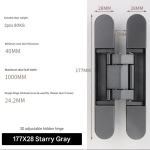 บานพับประตูทำจากไม้บานพับผีเสื้อสแตนเลส - Product Image 5