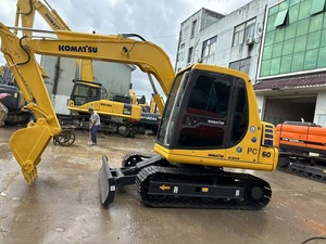 Low Price Second-hand Komatsu PC60 Excavator <b>Used</b> 6 Ton Mini Crawler Excavators with High Quality for Hot Sale - Product Image 4