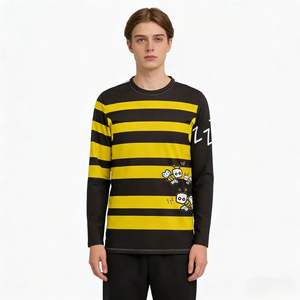 <span class=keywords><strong>Maillot</strong></span> de cyclisme de descente VTT personnalisé en gros, manches longues, séchage rapide, respirant, anti-UV, <span class=keywords><strong>maillot</strong></span> de VTT - Product Image 2