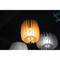 Lampe suspendue abat-jour suspendu plafonnier acoustique panneau feutre acoustique lampe led lumière