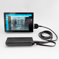 Escáner de Ultrasonido Doppler a Color Veterinario Profesional ECI-X8 para Clínica Veterinaria y Hospital, Pantalla Táctil de 10.1 Pulgadas, Resistente al Agua IPX6