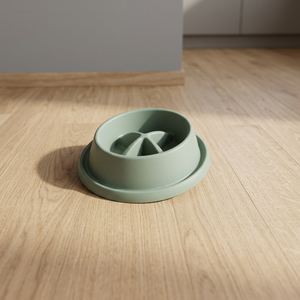 Tazón de Plástico Hecho en Italia con Forma de Botella para Comida y Agua, Fácil de Lavar, Uso Interior/Exterior, Tamaño Pequeño para Perros y Gatos - Product Image 2