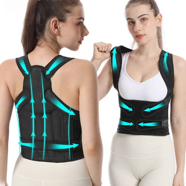 Comfortable Upper and Back Brace Back Brace for Lower Back Pain Posture Corrector for Men and Women