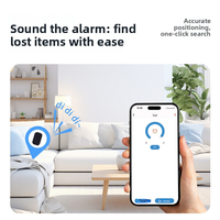 Traceur intelligent compatible iOS, Android, HarmonyOS, mini localisateur Bluetooth pour animaux de compagnie, chiens, chats, et clés.