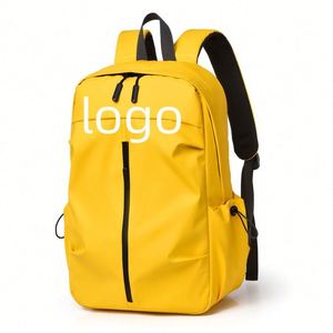 Mochila Escolar Ligera Clásica Básica para Hombres y Mujeres, Mochila Negra Simple para Niños, para la Universidad, Viajes, Múltiples Colores - Product Image 1