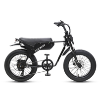 Fourche de suspension TXED 20 pouces pour moto électrique urbaine à double siège, moteur moyeu arrière 48V 750W, vélo électrique de tourisme et de trajets quotidiens 45 km/h