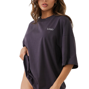 Sweat-shirt confortable personnalisé en usine, vêtements de sport Active Karma, t-shirt en coton épais surdimensionné - Product Image 1