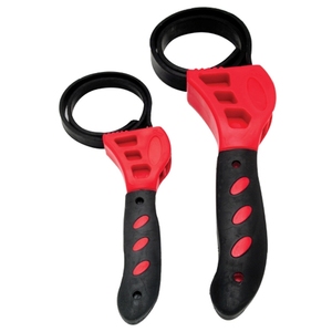 <span class=keywords><strong>2PC</strong></span> Phổ Có Thể Điều Chỉnh Tự Làm Dây Đeo Cao Su Vành Đai Lọc Dầu Cờ Lê Thiết Lập Tùy Chỉnh OEM Tự Động Xe Sửa Chữa Công Cụ Jar Nắp Ống Nước - Product Image 1