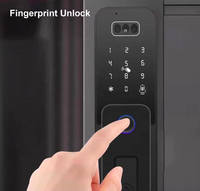 Serrure intelligente YOUHE IP65 3D avec reconnaissance faciale et empreintes digitales, caméra intégrée, étanche, pour portail et porte de sécurité