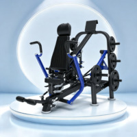Machine de musculation commerciale Super Vertical Chest Press, équipement de gym robuste avec pile de poids pour l'entraînement des pectoraux et des deltoïdes antérieurs.